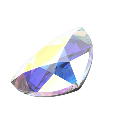 Serinity Hotfix Flat Back Crystals Trilliant (2472) Crystal AB - Bluestreak Crystals