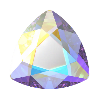Serinity Hotfix Flat Back Crystals Trilliant (2472) Crystal AB - Bluestreak Crystals