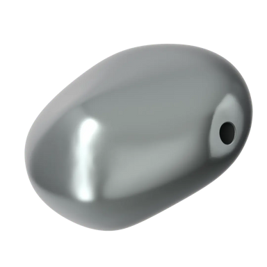 Swarovski Pearls Baroque Coin (5842) Crystal Dark Grey - Bluestreak Crystals