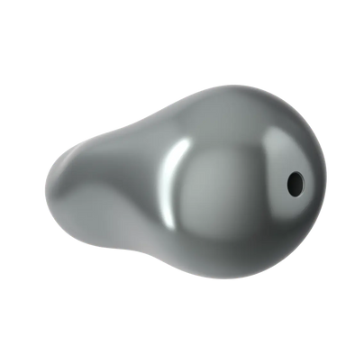 Serinity Pearls Baroque Drop (5843) Crystal Dark Grey - Bluestreak Crystals