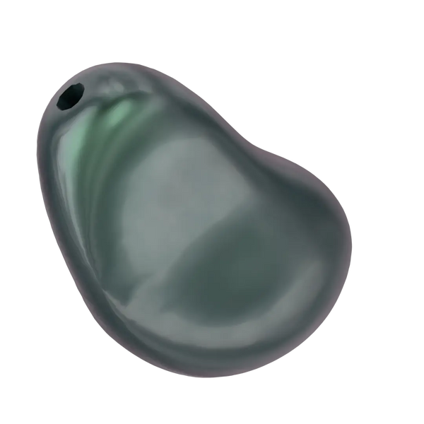 Swarovski Pearls Baroque Drop (5843) Crystal Iridescent Tahitian Look - Bluestreak Crystals