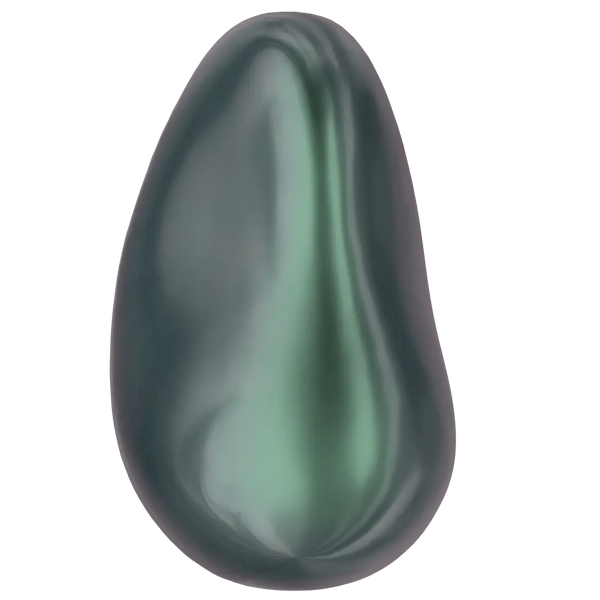 Swarovski Pearls Baroque Drop (5843) Crystal Iridescent Tahitian Look - Bluestreak Crystals