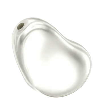 Serinity Pearls Baroque Drop (5843) Crystal White - Bluestreak Crystals