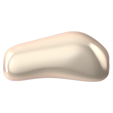 Serinity Pearls Baroque Elongated (5844) Crystal Creamrose - Bluestreak Crystals