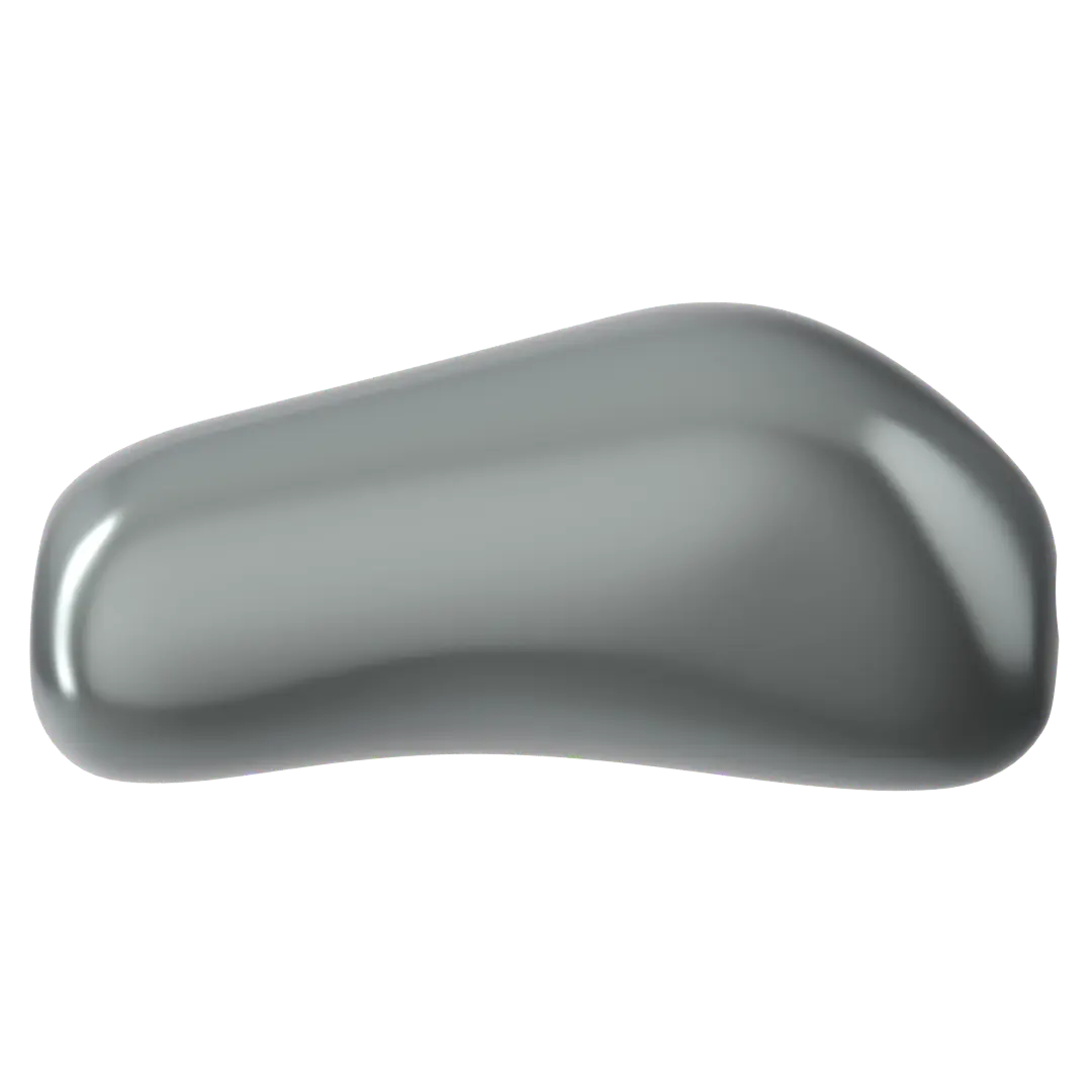 Serinity Pearls Baroque Elongated (5844) Crystal Dark Grey - Bluestreak Crystals