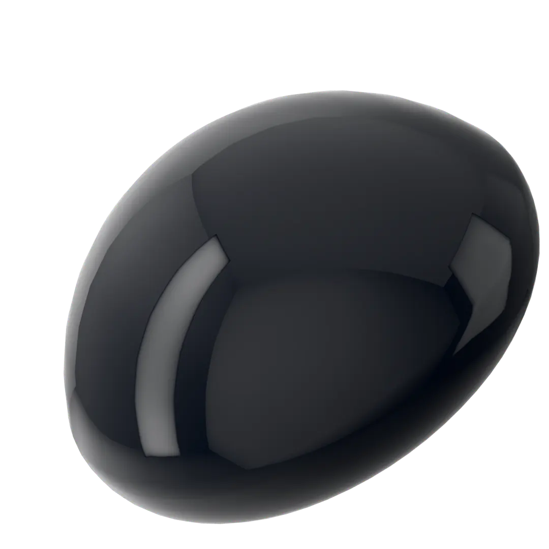 Serinity Pearls Cabochon (5817) Crystal Mystic Black - Bluestreak Crystals