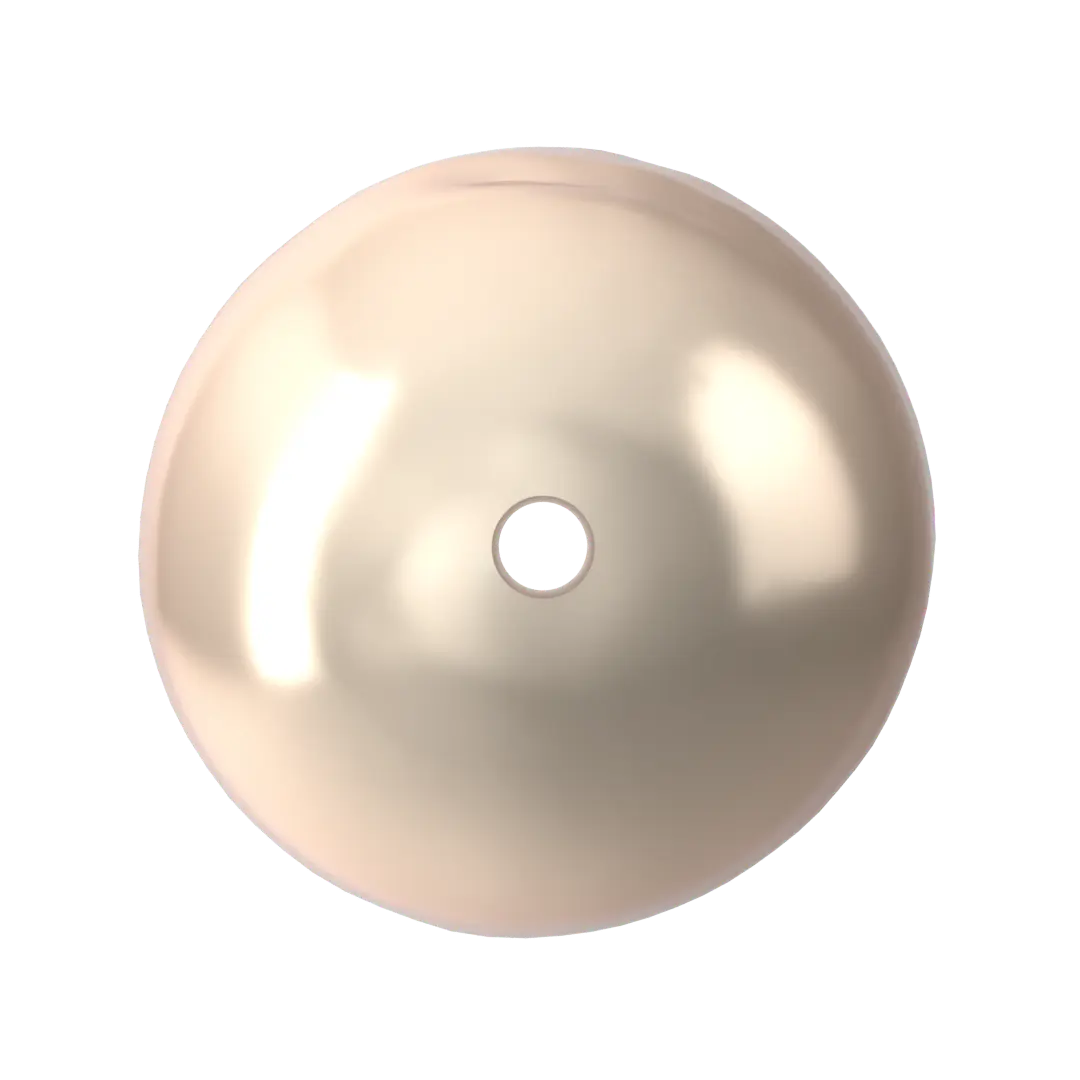 Serinity Pearls Pear (5821) Crystal Creamrose - Bluestreak Crystals