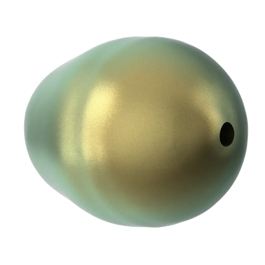 Serinity Pearls Pear (5821) Crystal Iridescent Green - Bluestreak Crystals