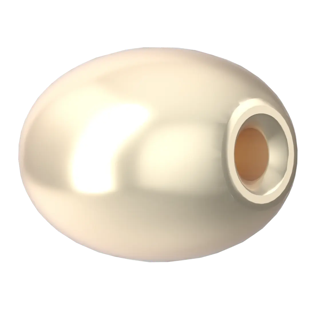 Serinity Pearls Rice (5824) Crystal Creamrose Light - Bluestreak Crystals