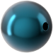 Serinity Pearls Round (5810) Crystal Petrol - Bluestreak Crystals