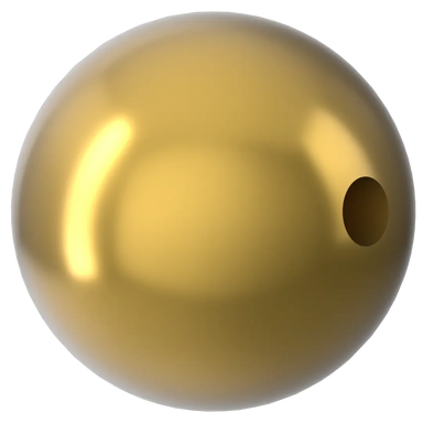 Serinity Pearls Round (5810) Crystal Royal Gold - Bluestreak Crystals