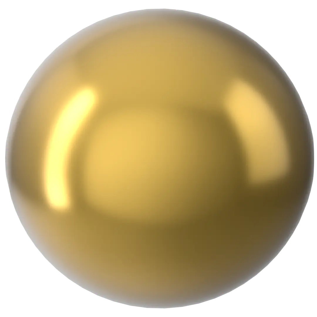 Serinity Pearls Round Half Drilled (5818) Crystal Royal Gold - Bluestreak Crystals