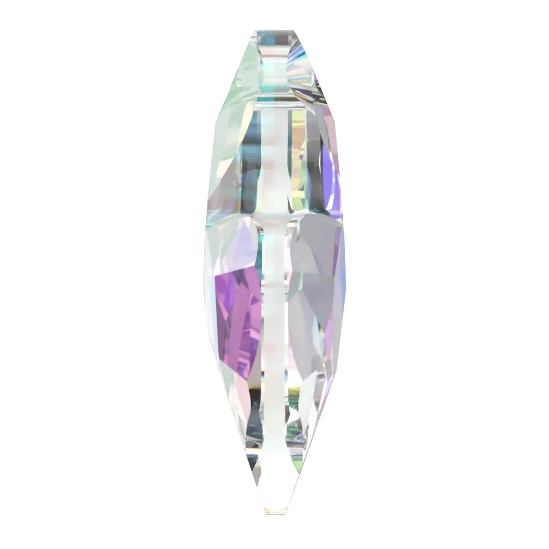 Serinity Pendants Asymmetrical Heart (6261) Crystal AB - Bluestreak Crystals