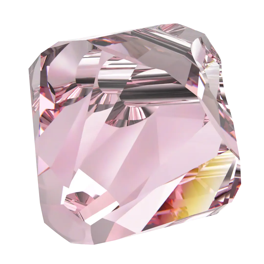 Serinity Pendants Bicone Cut (6328) Light Rose - Bluestreak Crystals