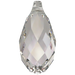 Serinity Pendants Briolette (6010) Crystal Silver Shade - Bluestreak Crystals