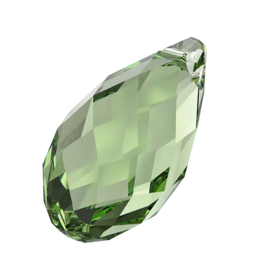 Serinity Pendants Briolette (6010) Dark Peridot - Bluestreak Crystals