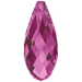 Serinity Pendants Briolette (6010) Fuchsia - Bluestreak Crystals