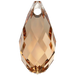 Serinity Pendants Briolette (6010) Light Colorado Topaz - Bluestreak Crystals