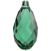 Serinity Pendants Briolette (6010) Majestic Green - Bluestreak Crystals