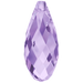 Serinity Pendants Briolette (6010) Tanzanite - Bluestreak Crystals