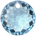 Serinity Pendants Classic Cut (6430) Aquamarine - Bluestreak Crystals