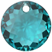 Serinity Pendants Classic Cut (6430) Blue Zircon - Bluestreak Crystals