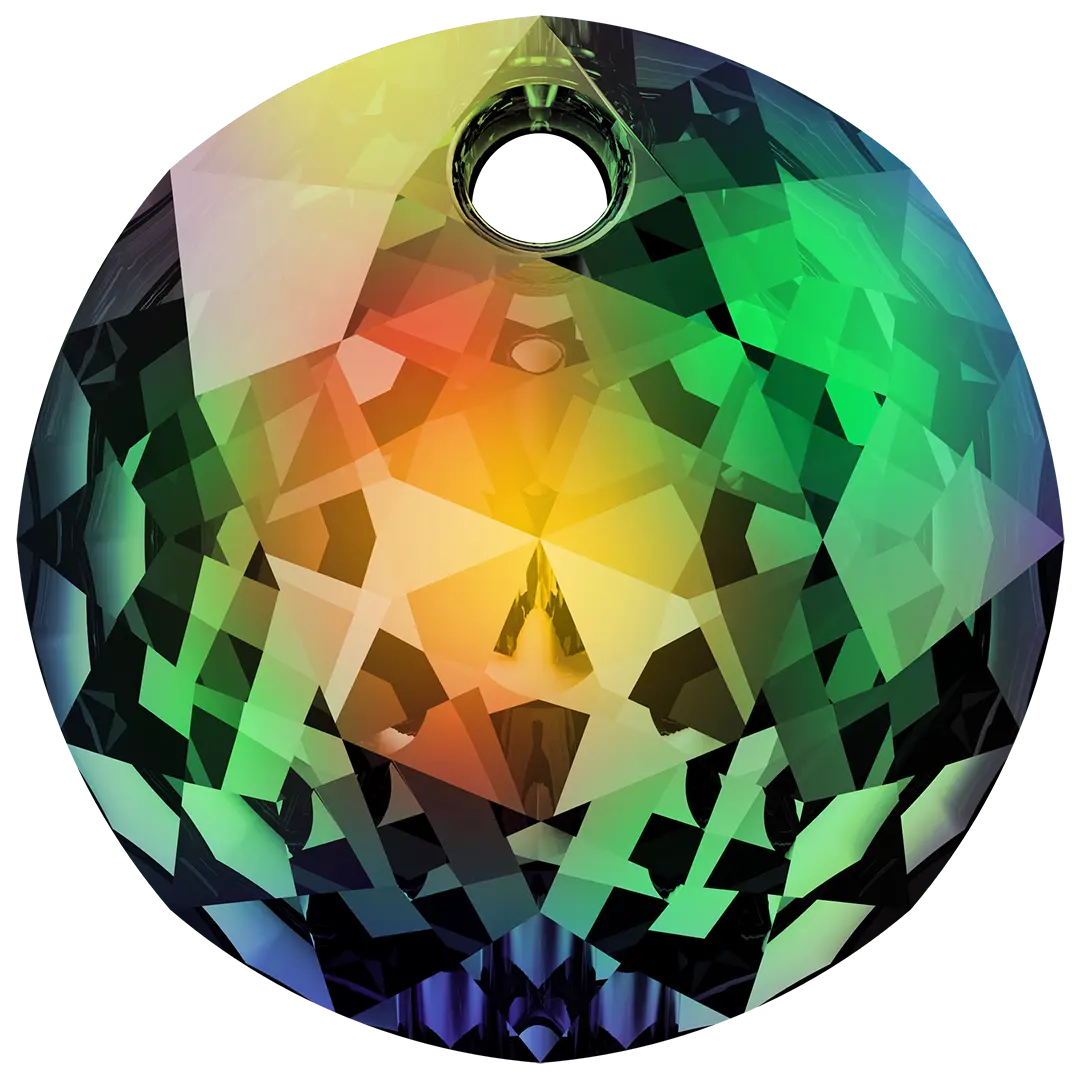 Serinity Pendants Classic Cut (6430) Crystal Vitrail Medium P - Bluestreak Crystals