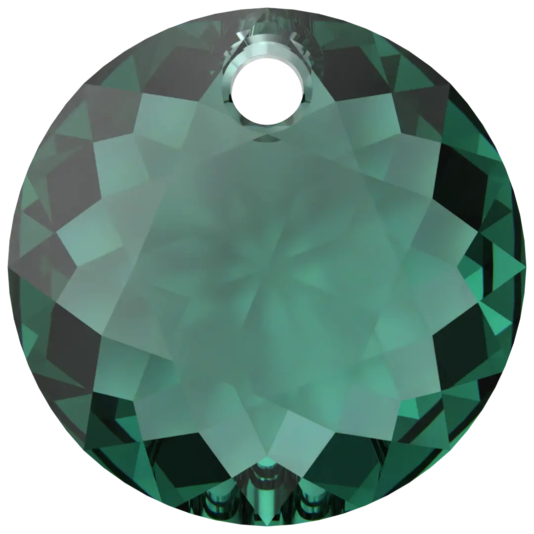 Serinity Pendants Classic Cut (6430) Emerald - Bluestreak Crystals