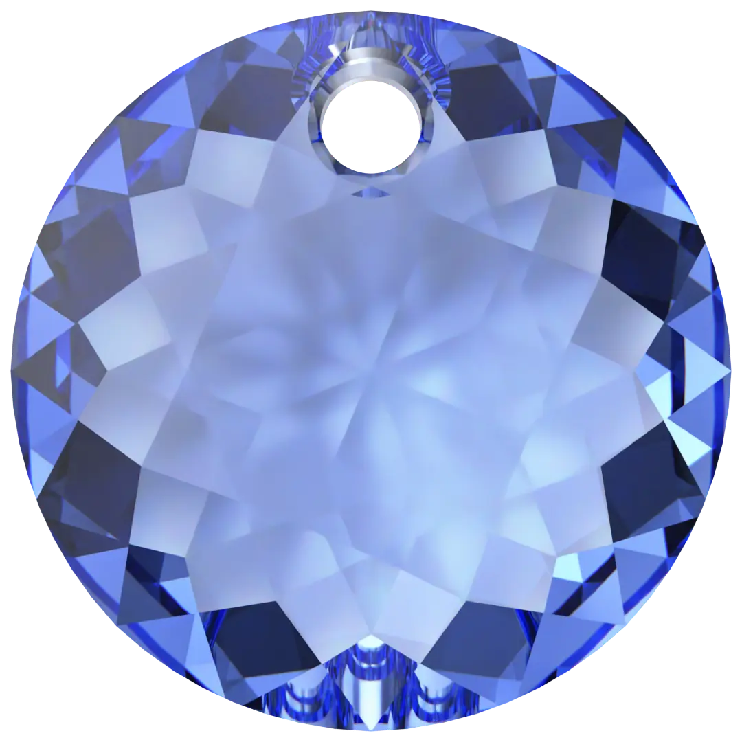 Serinity Pendants Classic Cut (6430) Sapphire - Bluestreak Crystals
