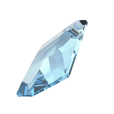 Serinity Pendants De-Art (6670) Aquamarine - Bluestreak Crystals