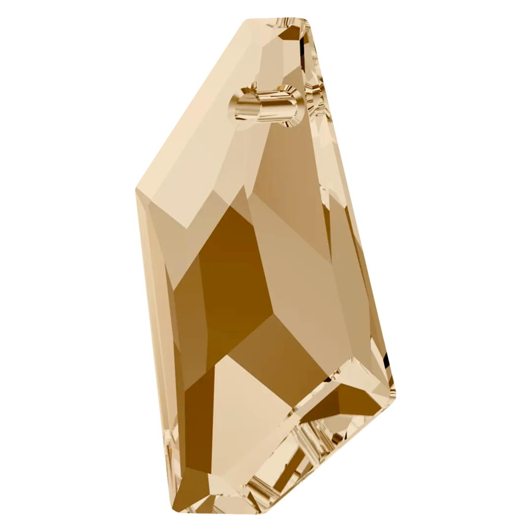 Serinity Pendants De-Art (6670) Crystal Golden Shadow - Bluestreak Crystals