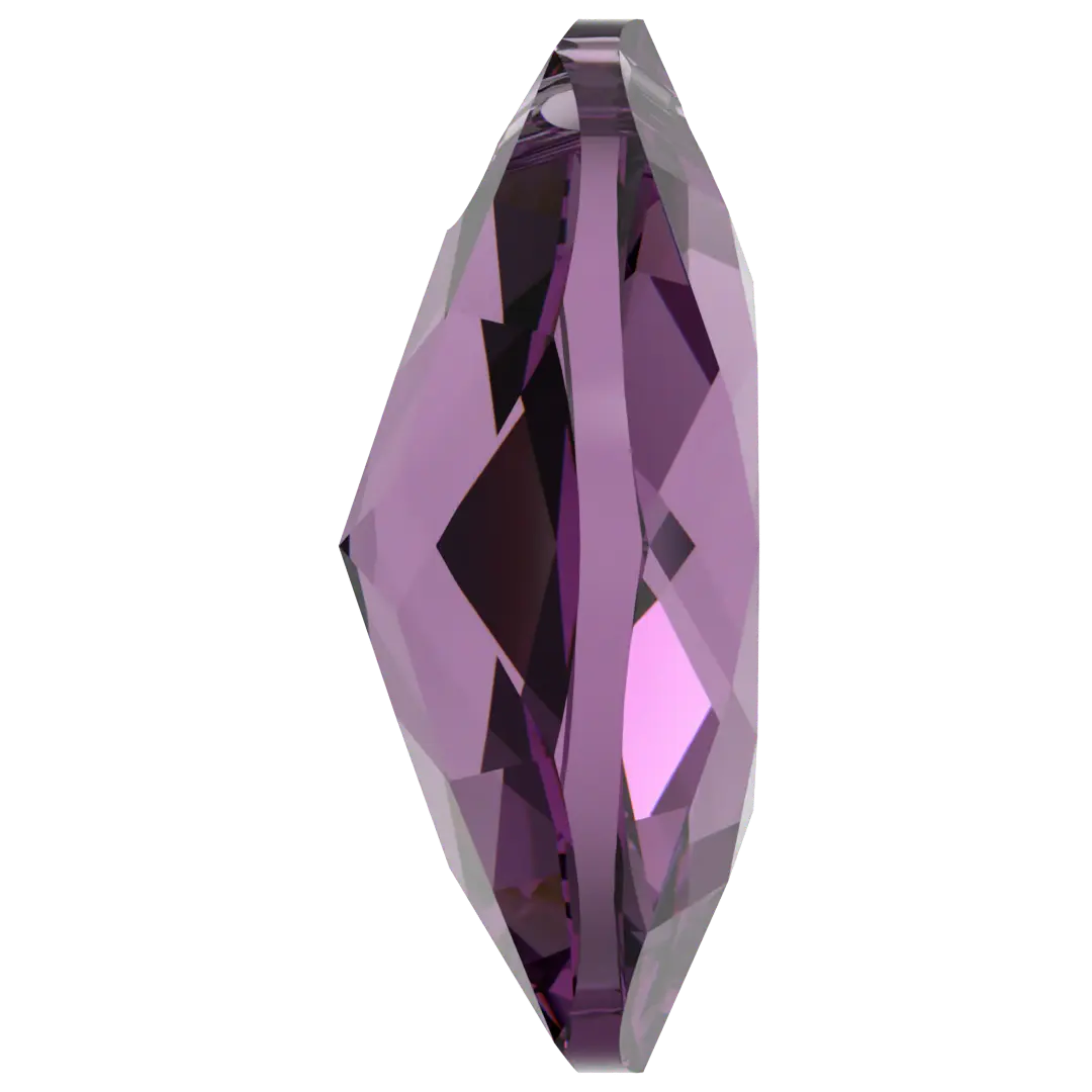 Serinity Pendants Elliptic Cut (6438) Amethyst - Bluestreak Crystals