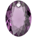 Serinity Pendants Elliptic Cut (6438) Amethyst - Bluestreak Crystals