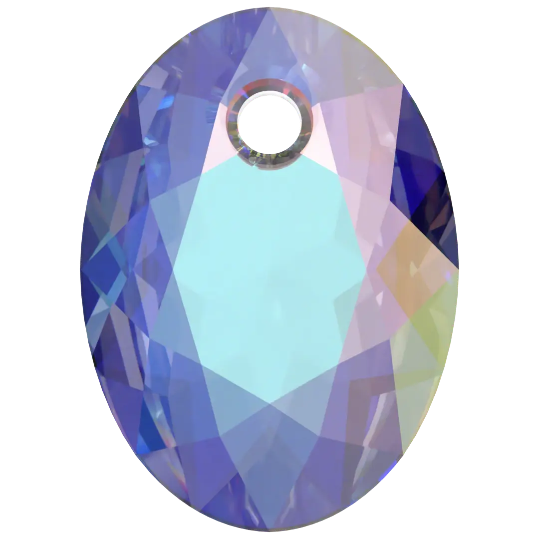 Serinity Pendants Elliptic Cut (6438) Crystal AB - Bluestreak Crystals