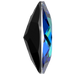Serinity Pendants Elliptic Cut (6438) Crystal Bermuda Blue P - Bluestreak Crystals