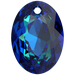 Serinity Pendants Elliptic Cut (6438) Crystal Bermuda Blue P - Bluestreak Crystals