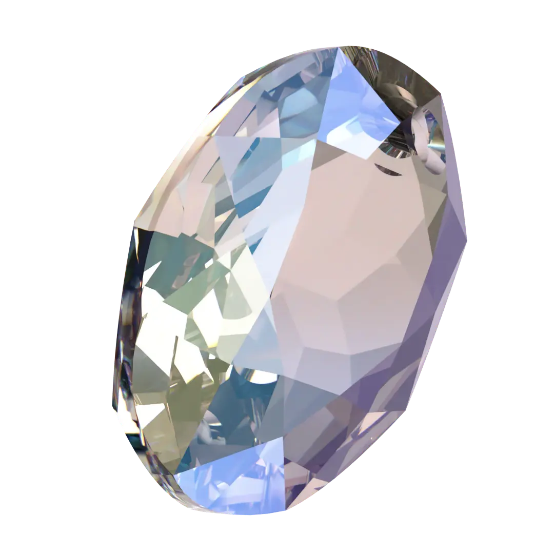 Serinity Pendants Elliptic Cut (6438) Crystal Shimmer - Bluestreak Crystals