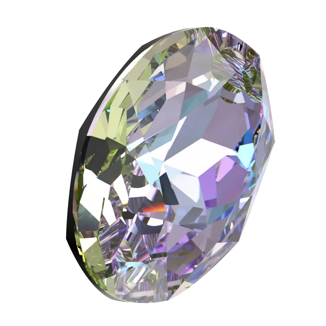 Serinity Pendants Elliptic Cut (6438) Crystal Vitrail Light P - Bluestreak Crystals