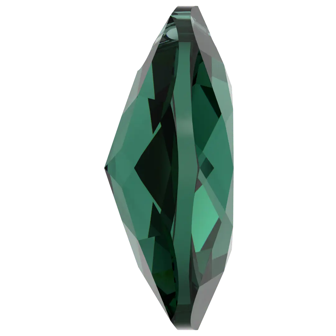 Serinity Pendants Elliptic Cut (6438) Emerald - Bluestreak Crystals