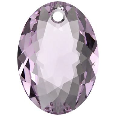 Swarovski Pendants Elliptic Cut (6438) Light Amethyst - Bluestreak Crystals
