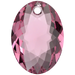 Serinity Pendants Elliptic Cut (6438) Rose - Bluestreak Crystals