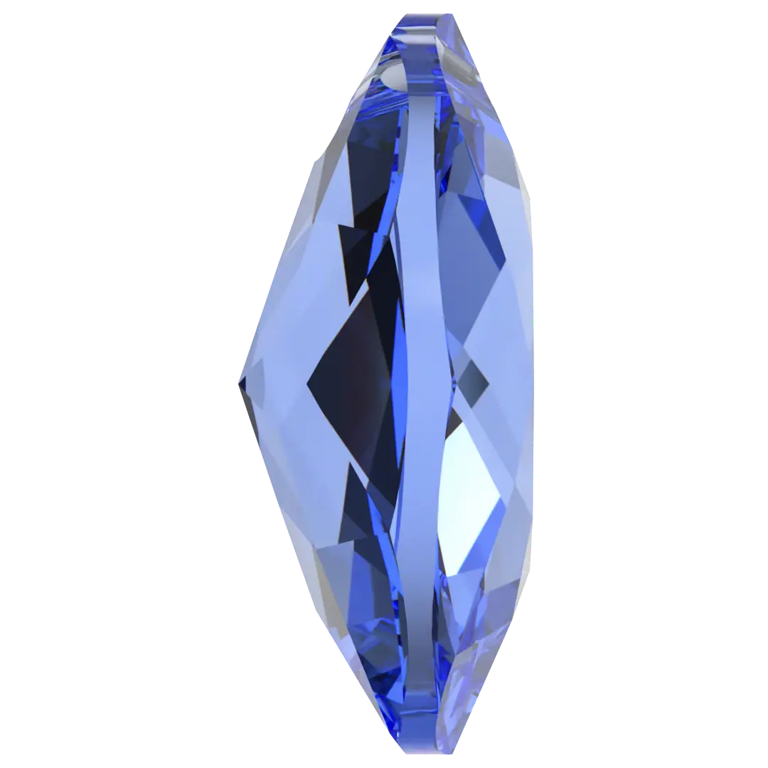 Serinity Pendants Elliptic Cut (6438) Sapphire - Bluestreak Crystals