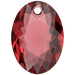 Serinity Pendants Elliptic Cut (6438) Scarlet - Bluestreak Crystals