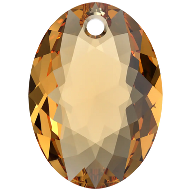 Serinity Pendants Elliptic Cut (6438) Topaz - Bluestreak Crystals