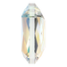 Serinity Pendants Emerald Cut (6435) Crystal Shimmer - Bluestreak Crystals