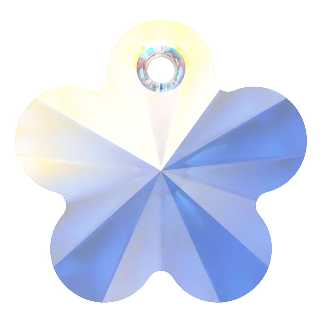 Serinity Pendants Flower (6744) Crystal AB - Bluestreak Crystals
