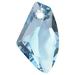 Swarovski Pendants Galactic Vertical (6656) Aquamarine - Bluestreak Crystals