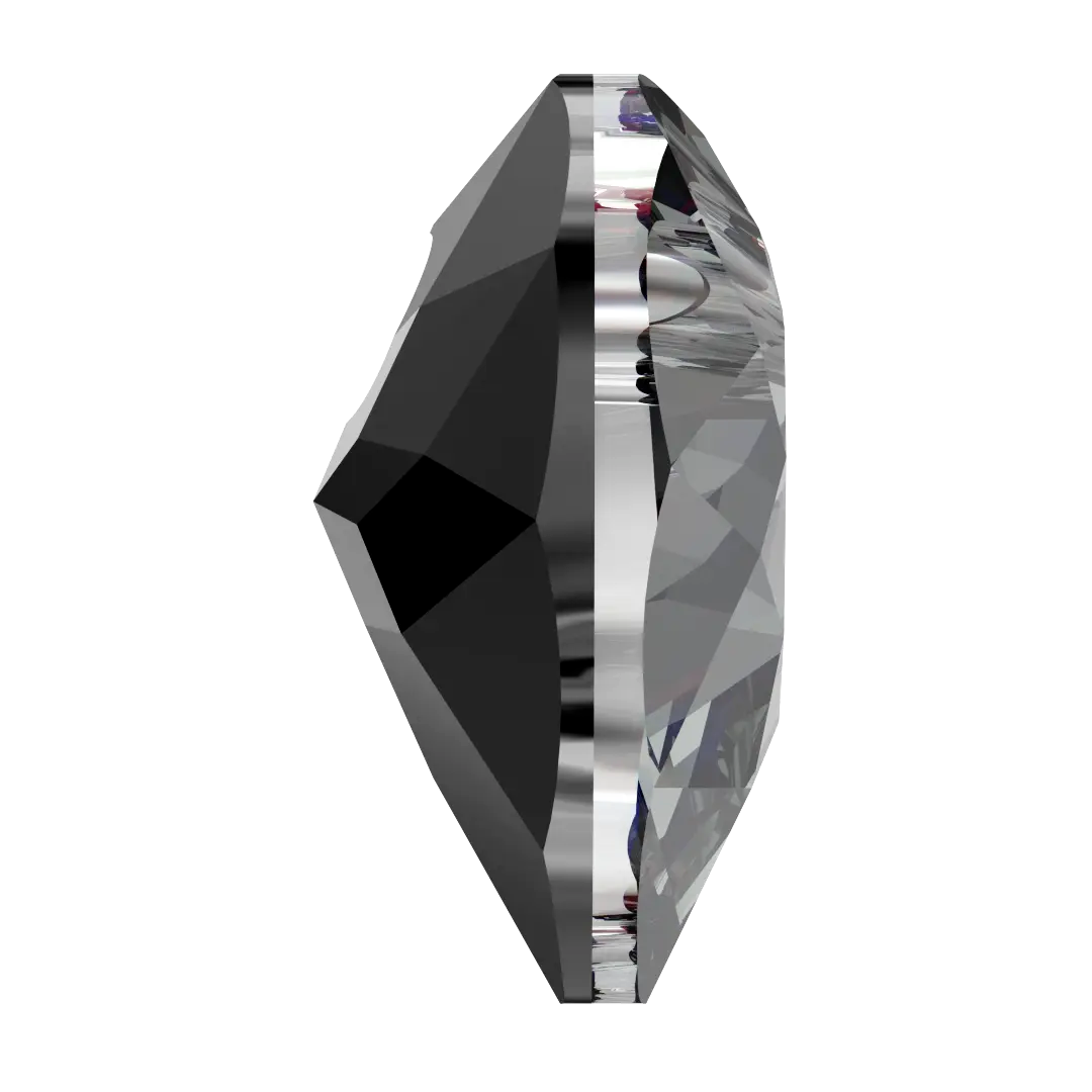 Serinity Pendants Heart Cut (6432) Crystal Silver Night - Bluestreak Crystals