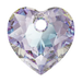 Serinity Pendants Heart Cut (6432) Crystal Vitrail Light P - Bluestreak Crystals