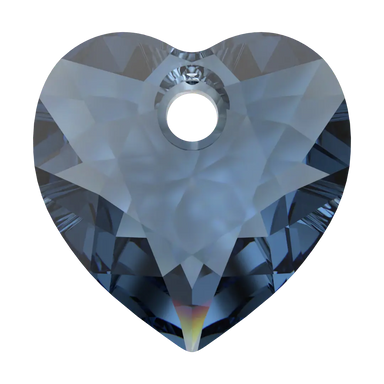 Serinity Pendants Heart Cut (6432) Montana - Bluestreak Crystals